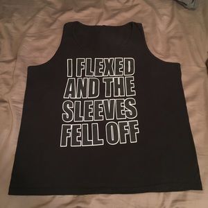 Men’s Black Sleeveless Tank